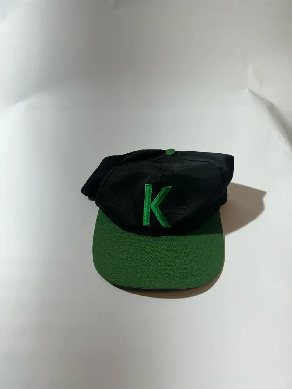 Vintage Kool K-Embroidered Black Baseball Cap